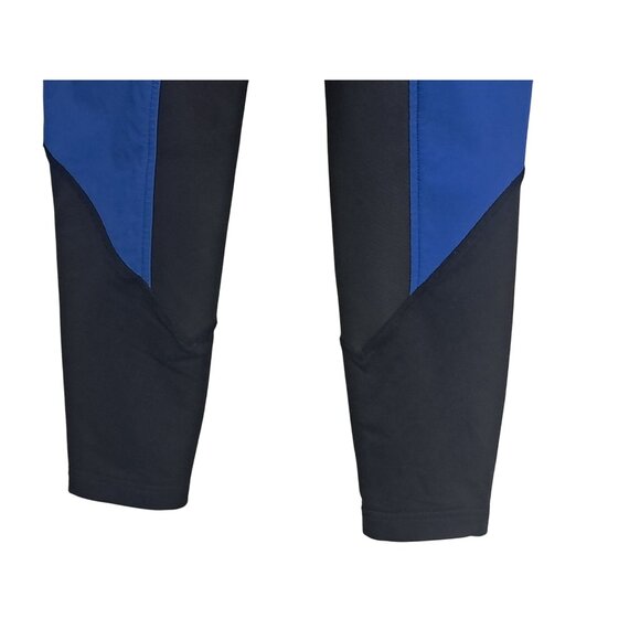 Kerrits Womens Pants Blue Equestrian Performance Riding Tights With Black Panels - Picture 6 of 11